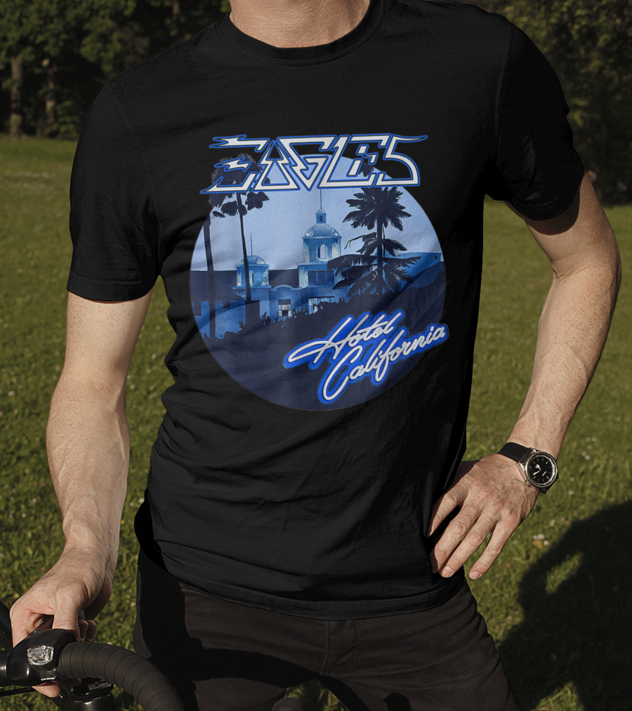 Eagles Hotel California Retro Vintage Band Music T-Shirt