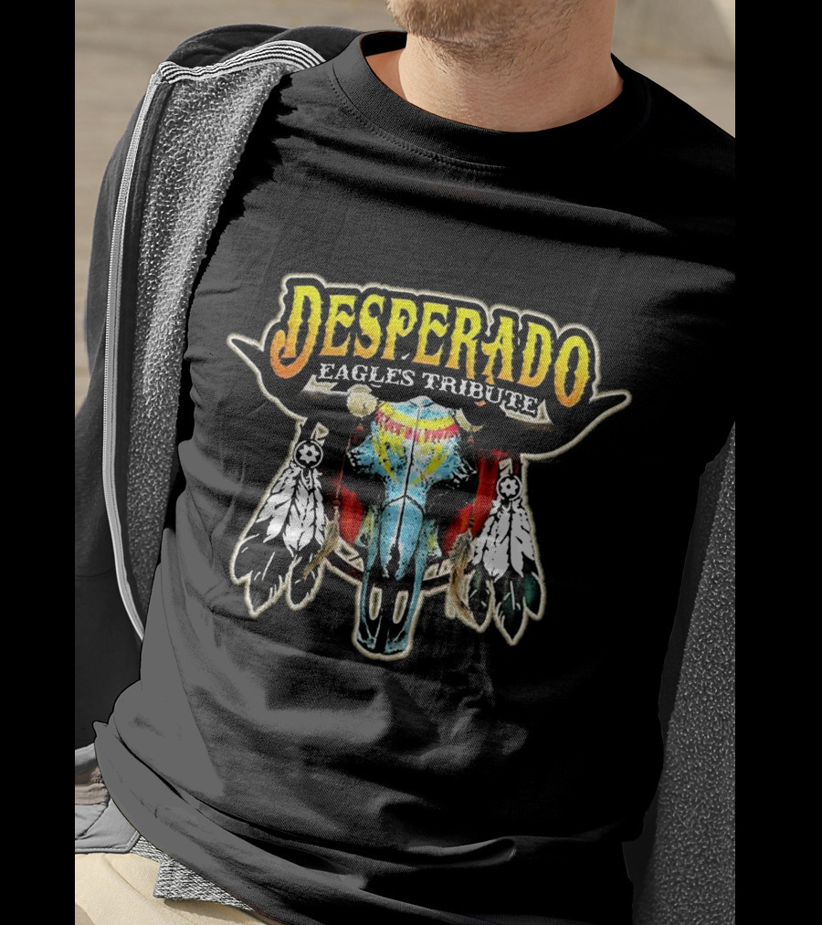 Desperado Eagles Tribute Rock Band Legend T-Shirt