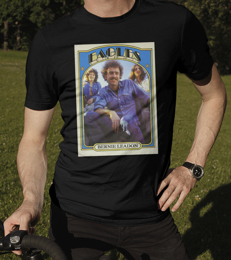 Eagles Bernie Leadon Vintage Card T-Shirt