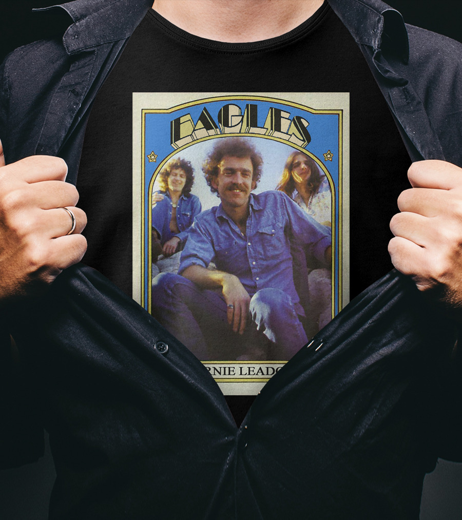 Eagles Bernie Leadon Vintage Card T-Shirt