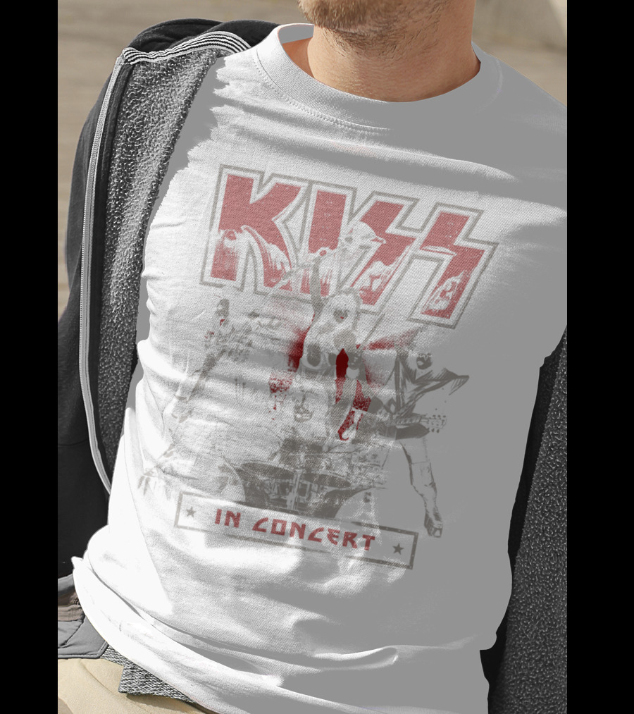 KISS Live Band Performance In Concert T-Shirt