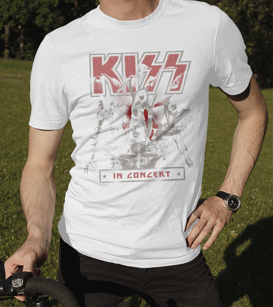 KISS Live Band Performance In Concert T-Shirt