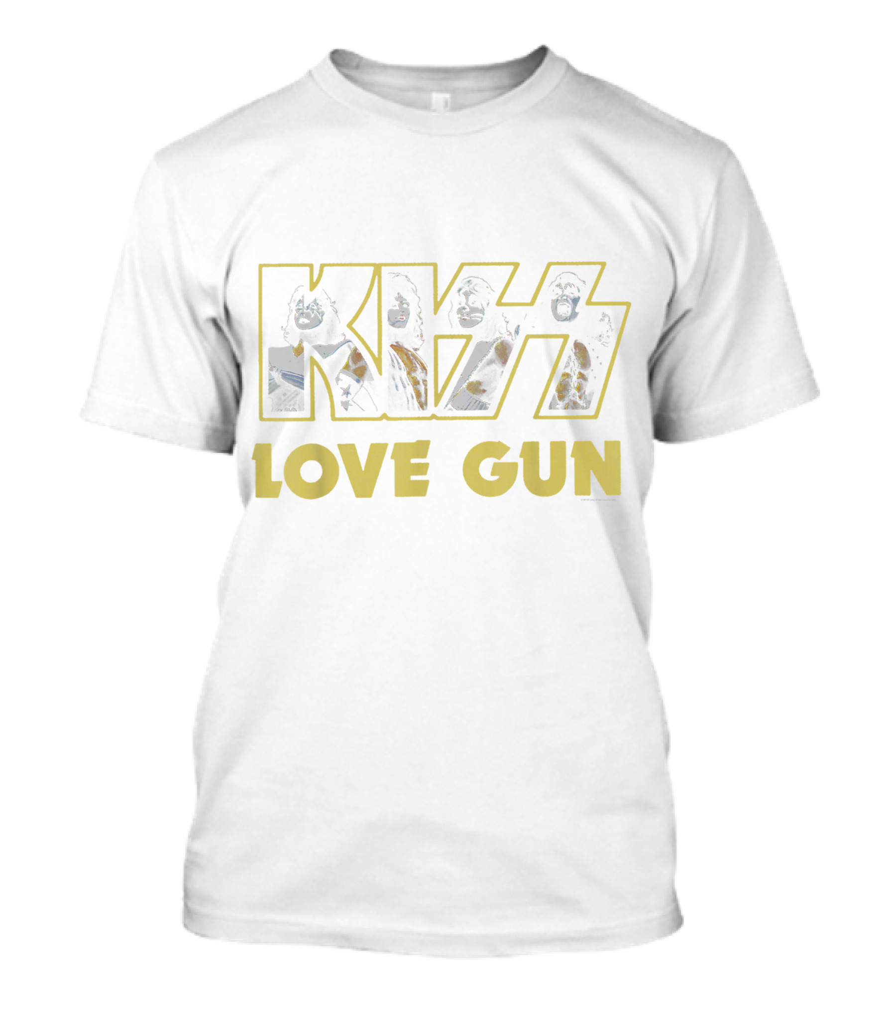 KISS Love Gun Band Members T-Shirt
