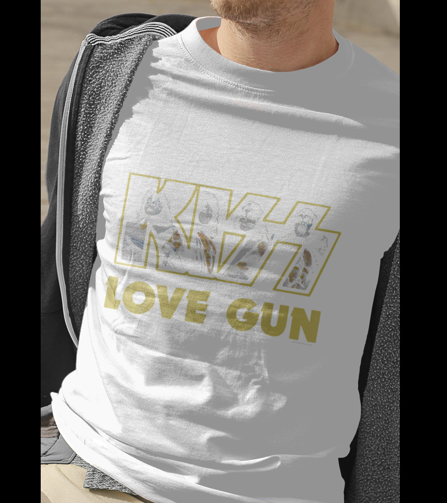 KISS Love Gun Band Members T-Shirt