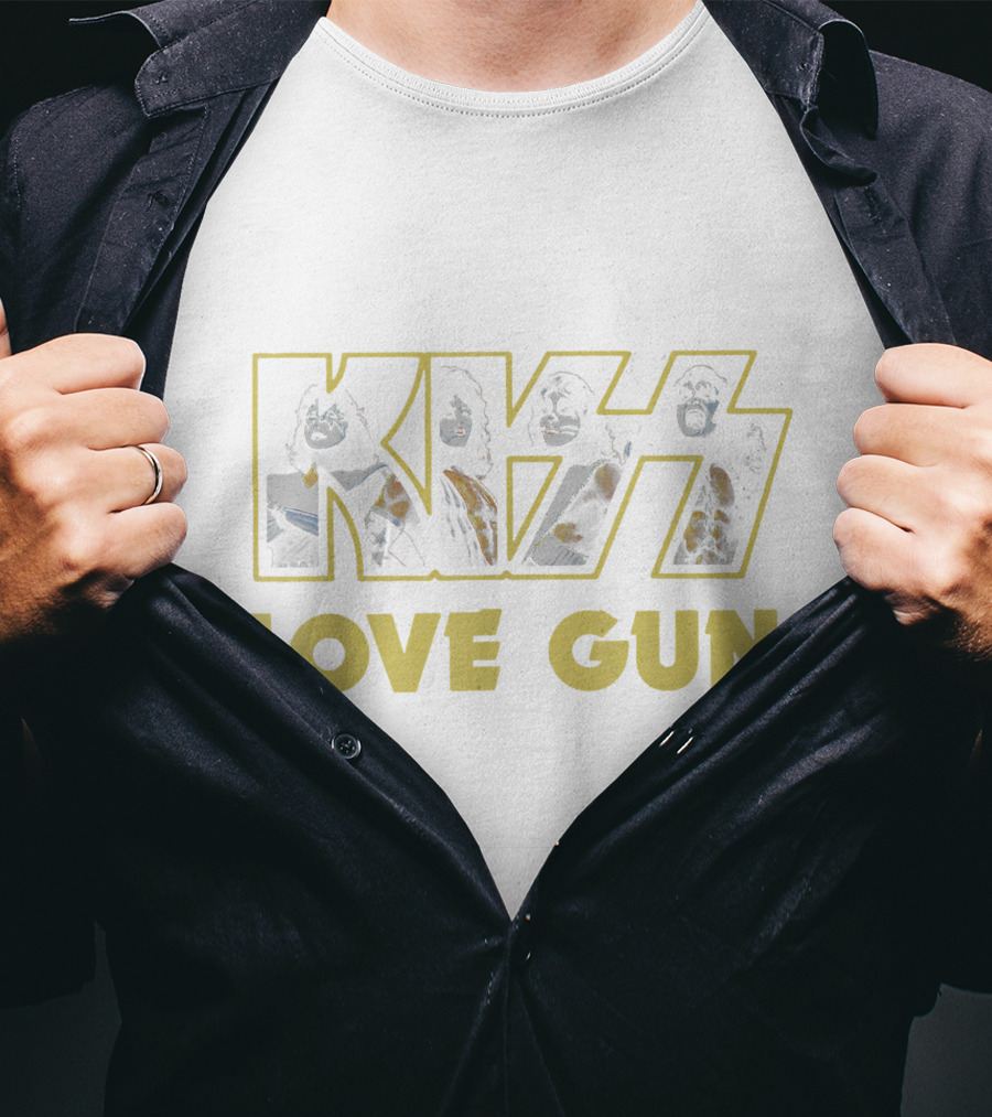 KISS Love Gun Band Members T-Shirt