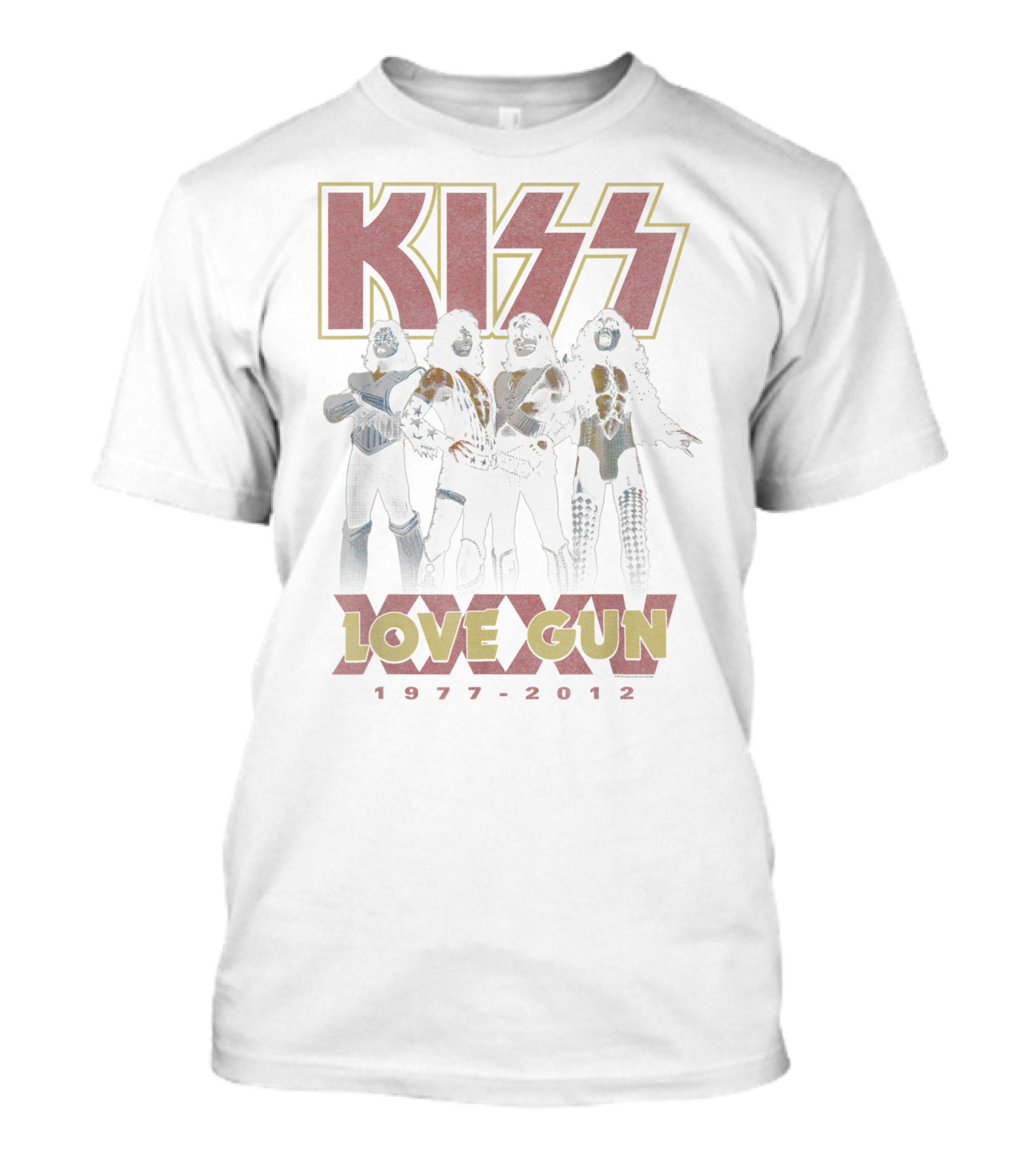 KISS Love Gun 1977-2012 XXXV T-Shirt