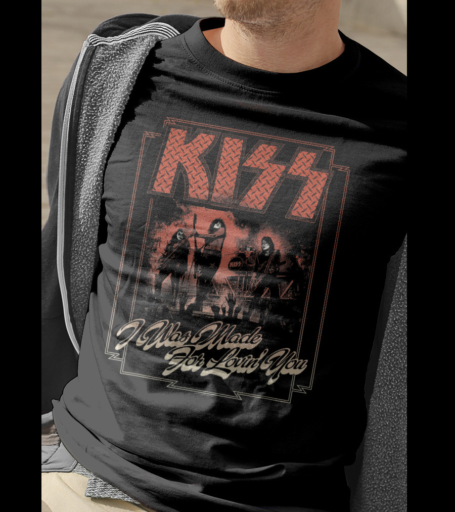KISS I Was Made For Lovin' You Band Performance T-Shirt