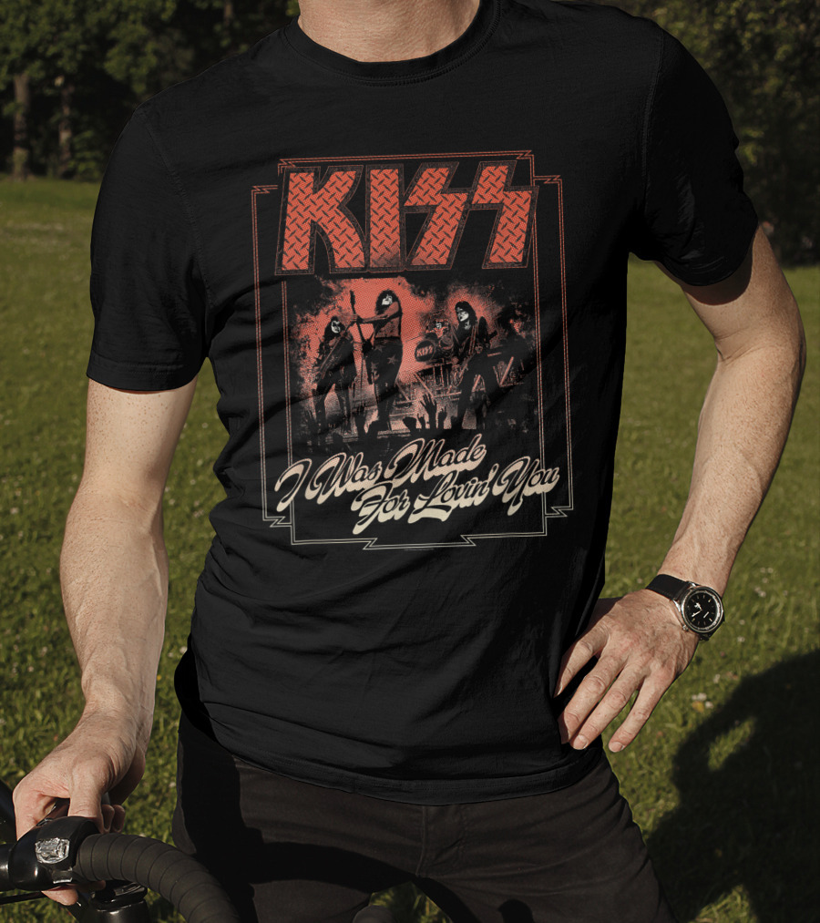 KISS I Was Made For Lovin' You Band Performance T-Shirt