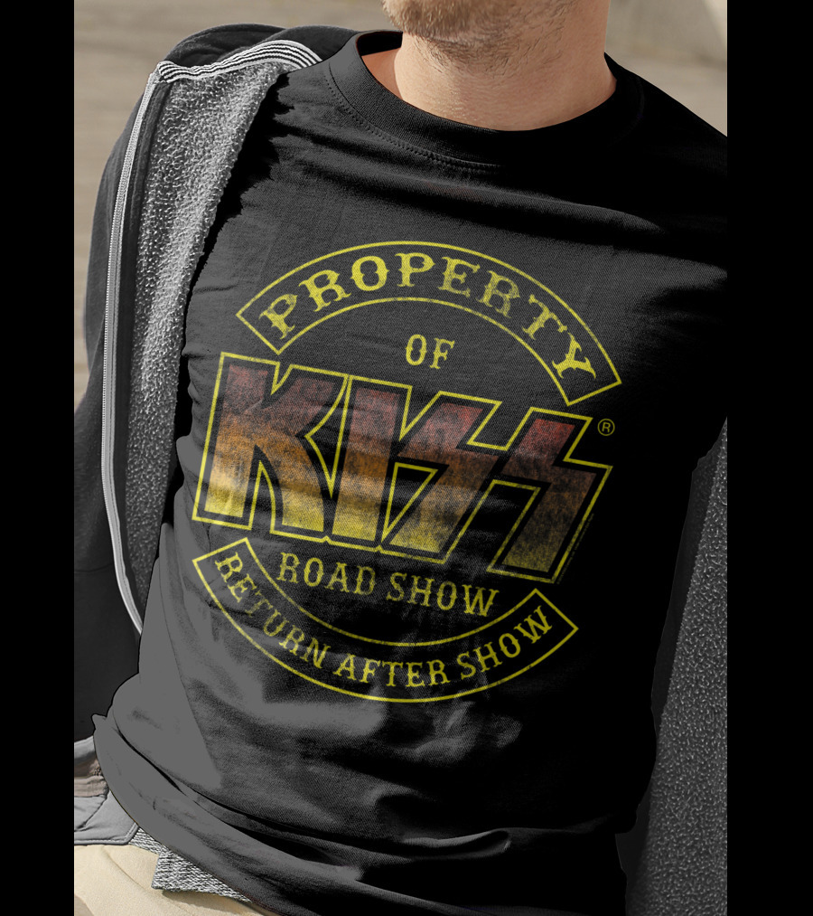 Property Of KISS Road Show Return After Show T-Shirt