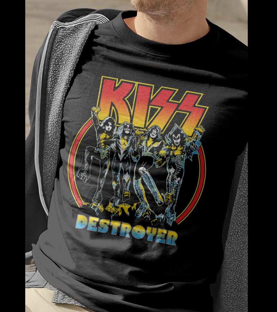 KISS Destroyer Rock And Roll Party T-Shirt