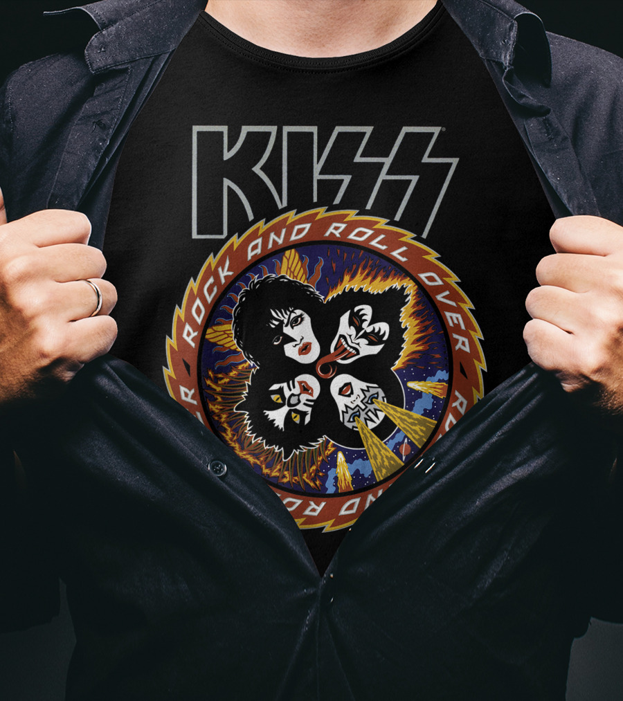 KISS Rock And Roll Over Album T-Shirt