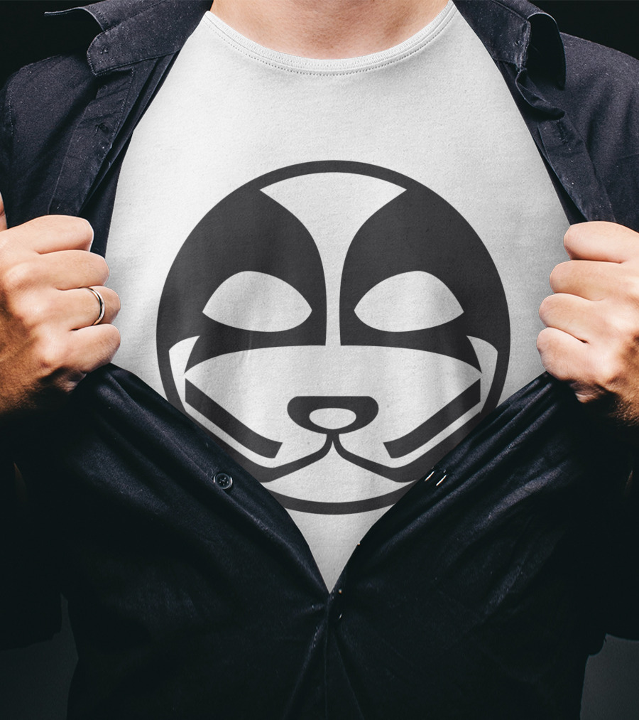 KISS The Catman Iconic Makeup Face T-Shirt