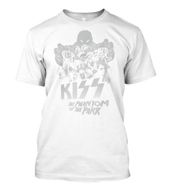 KISS The Phantom Of The Park Roller Coaster And Monsters Adventure T-Shirt