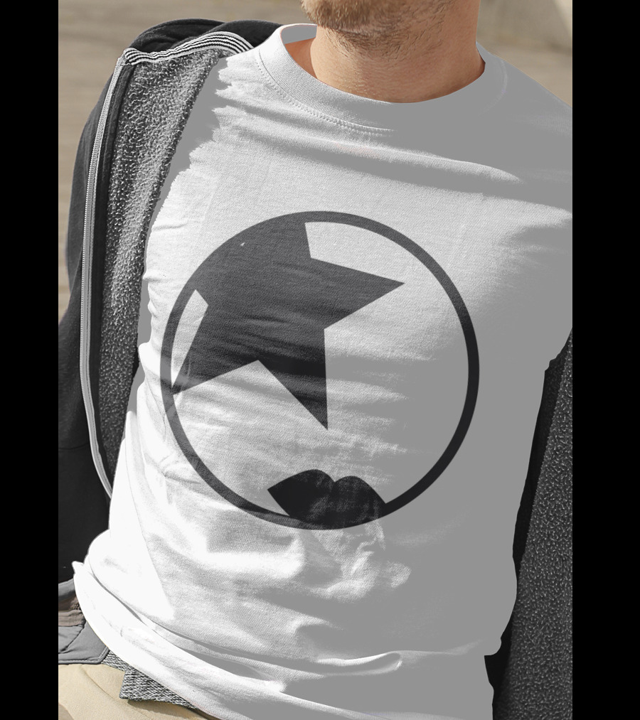 KISS Starchild Star Lips Circle T-Shirt