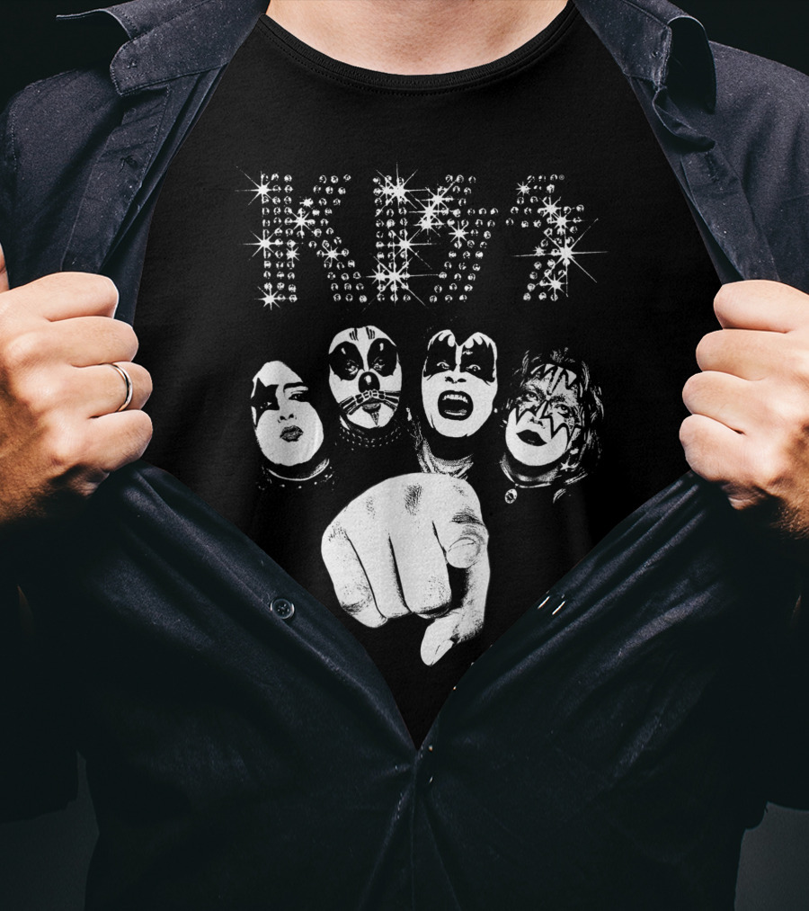 KISS We Want You Live On Stage May 15th 16th 7:30 PM General Admission T-Shirt