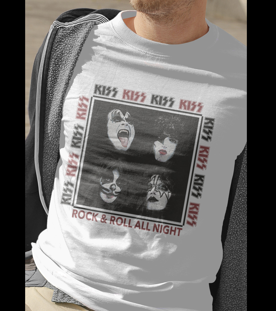 KISS Rock And Roll All Night World Domination T-Shirt