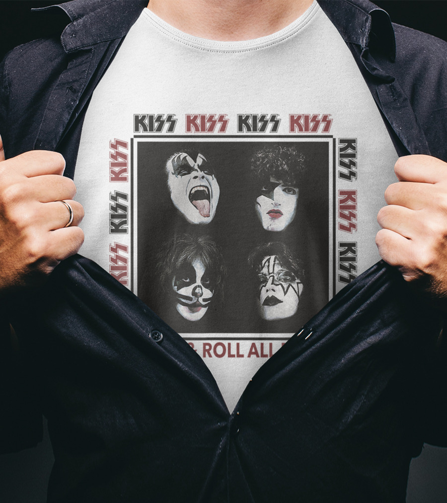 KISS Rock And Roll All Night World Domination T-Shirt
