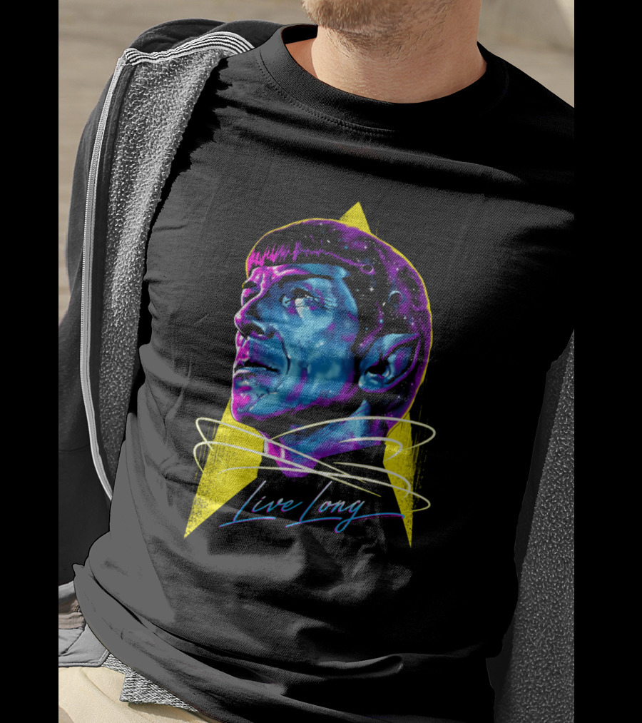 Live Long Star Trek Spock T-Shirt