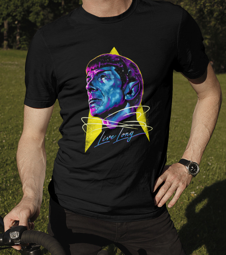 Live Long Star Trek Spock T-Shirt