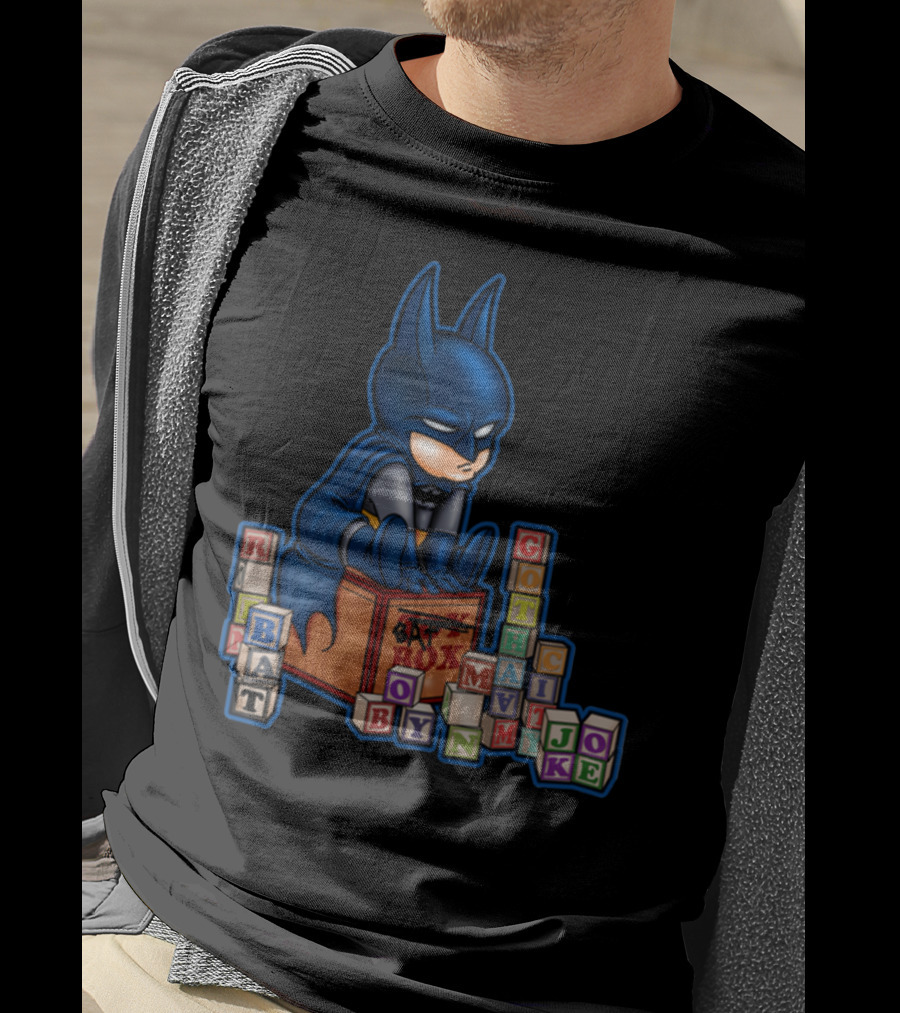 Cool Gotham Batman Blocks Joker Toy Box T-Shirt