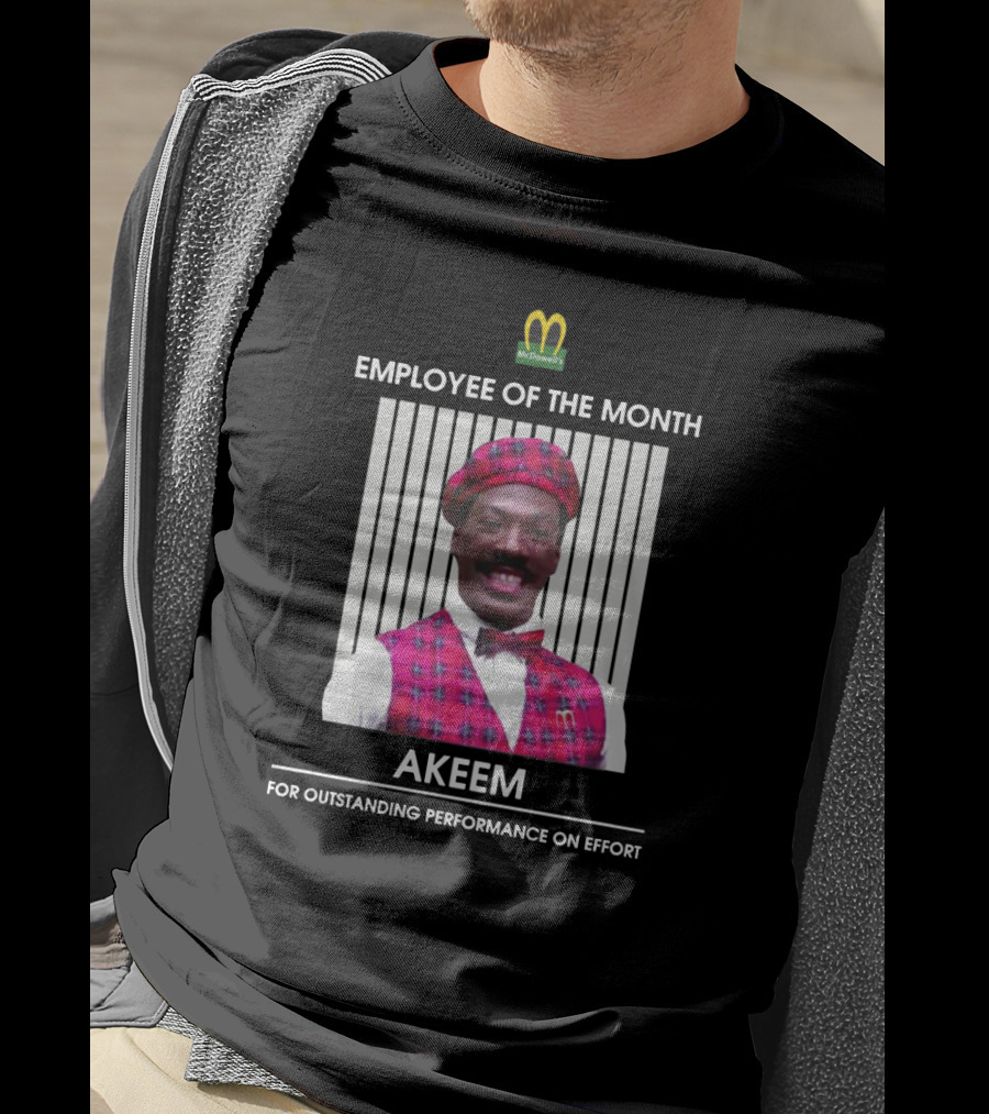 Akeem McDowell's Employee Of The Month For Outstanding Performance On Effort T-Shirt