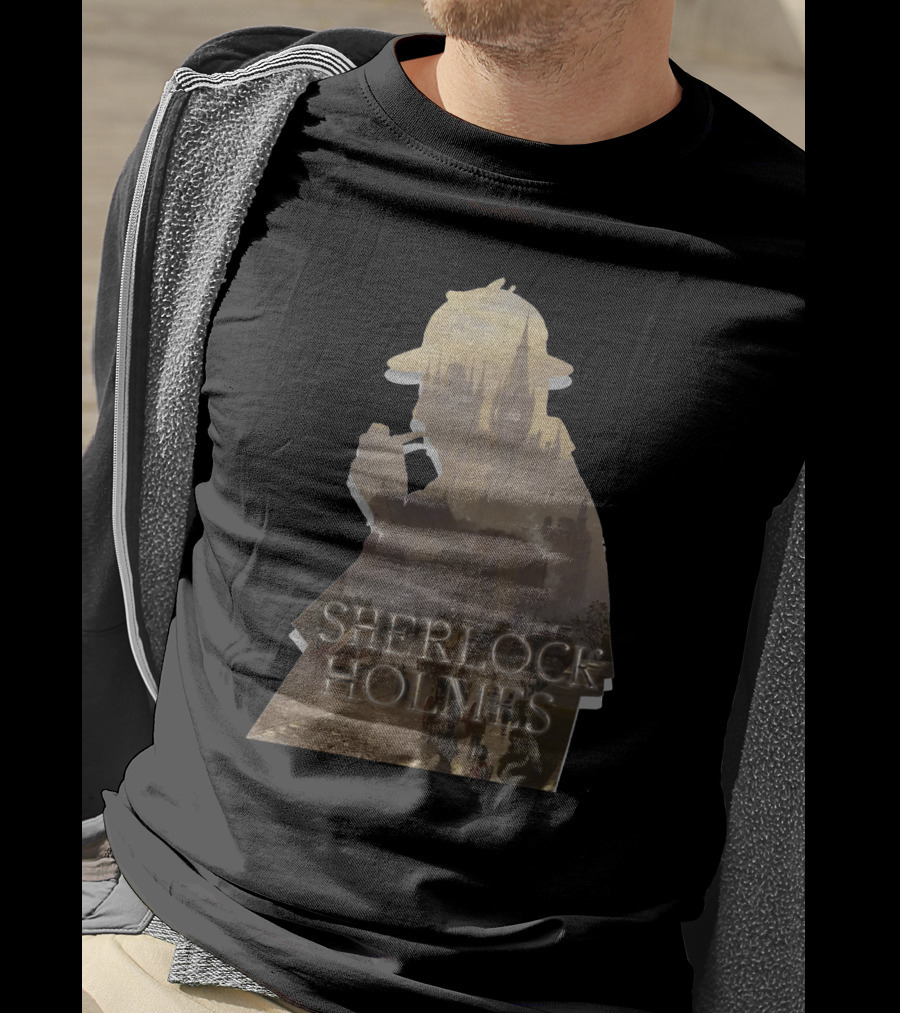 Sherlock Holmes Victorian London T-Shirt