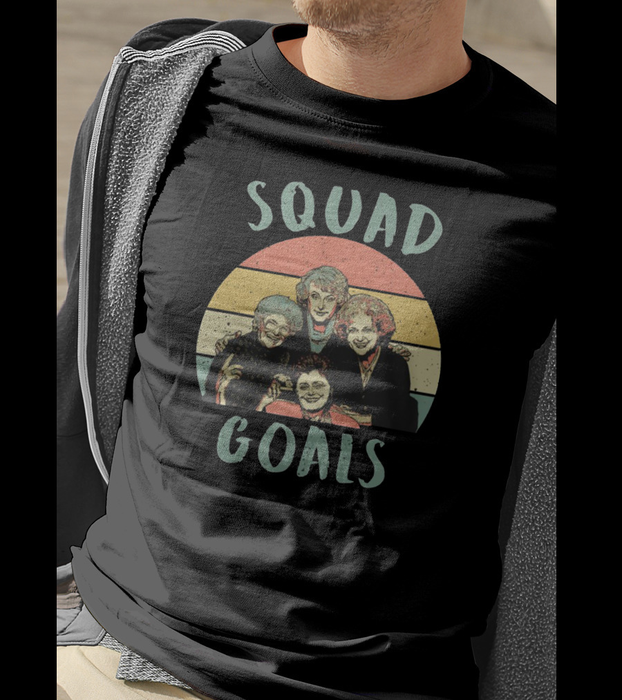 Squad Goals Golden Girls Retro T-Shirt