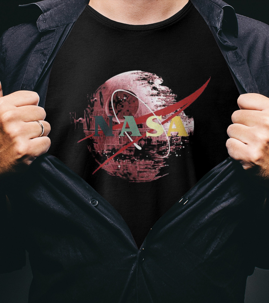 NASA Star Wars Death Star Collaboration T-Shirt