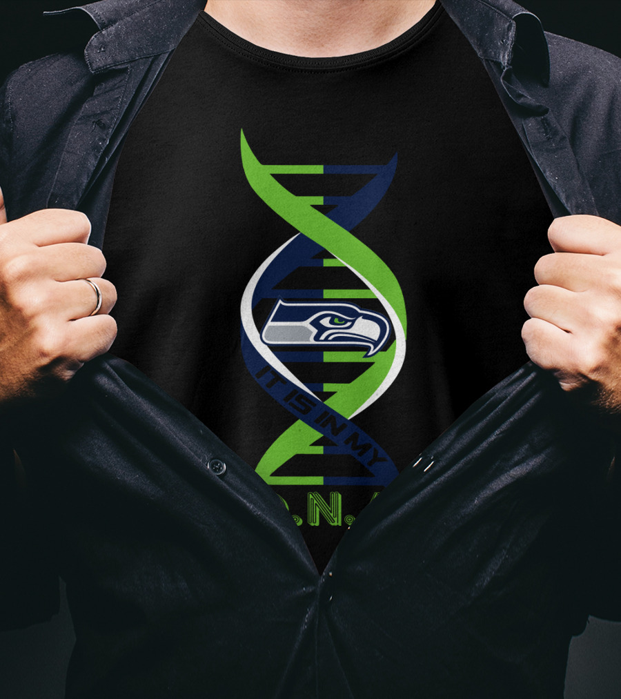 Seattle Seahawks It Is In My DNA. T-Shirt