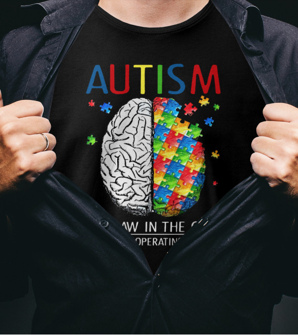AUTISM No Flaw In The Code Different Operating System T-Shirt