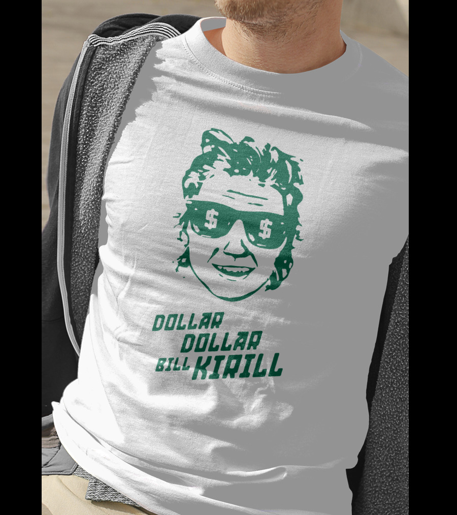 Dollar Dollar Bill Kirill Sunglasses Icon With Dollar Signs T-Shirt
