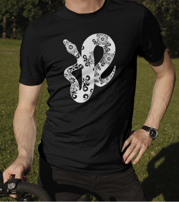 Boho Paisley Spiral Ball Python T-Shirt