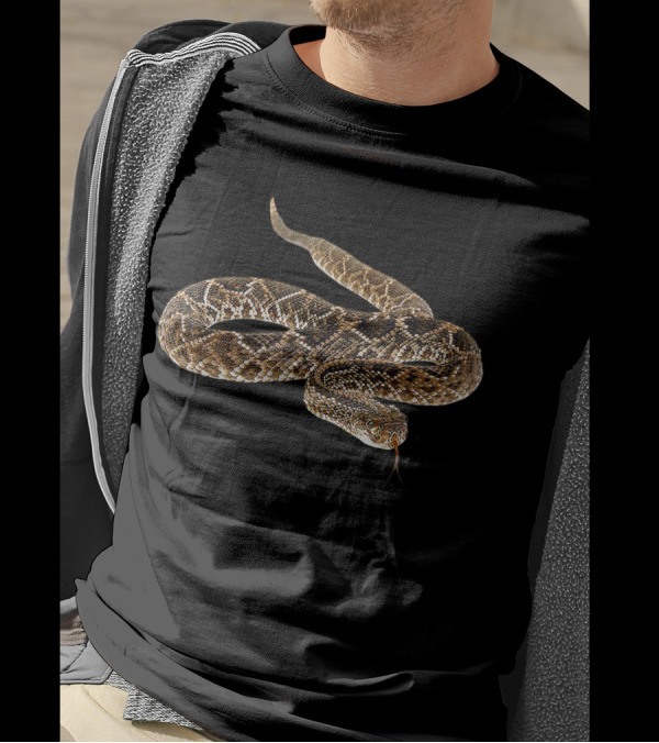 Cool Rattlesnake Boa Anaconda Python Snake T-Shirt