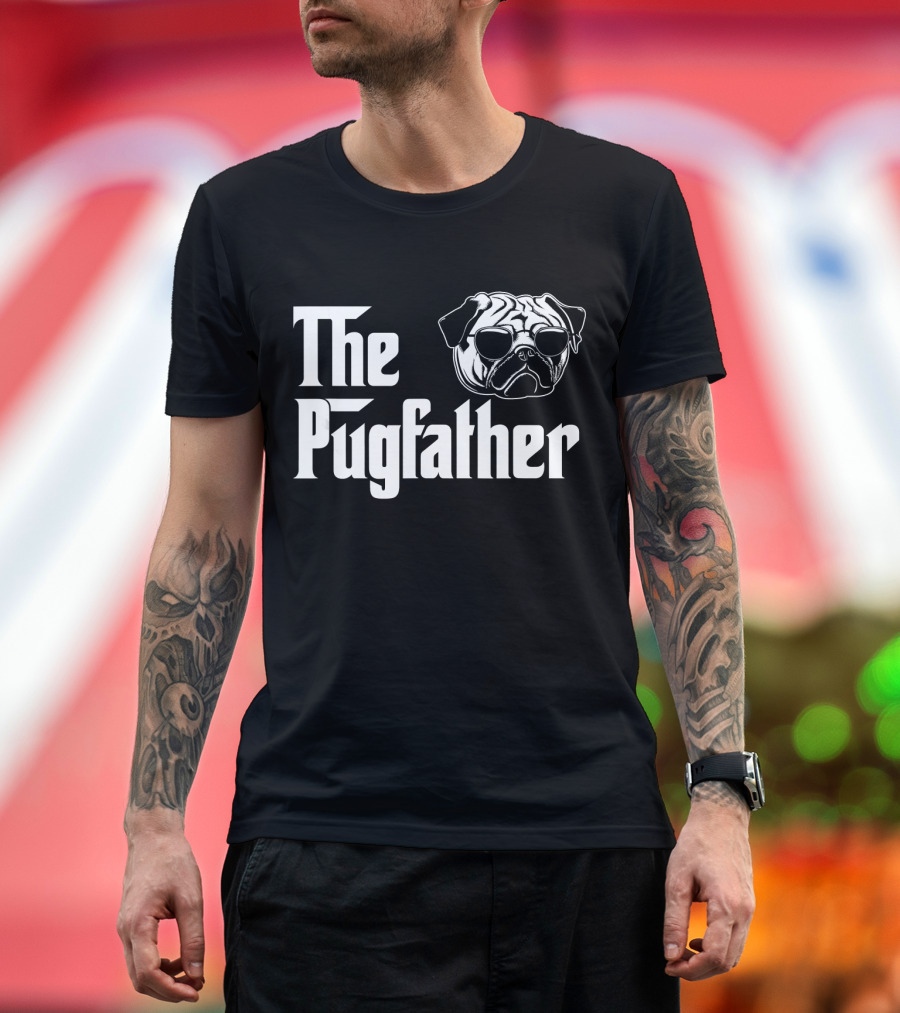 The Pugfather Funny Pug Owner T-Shirt