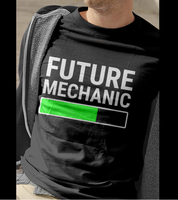 Future Mechanic Loading Bar Progress T-Shirt