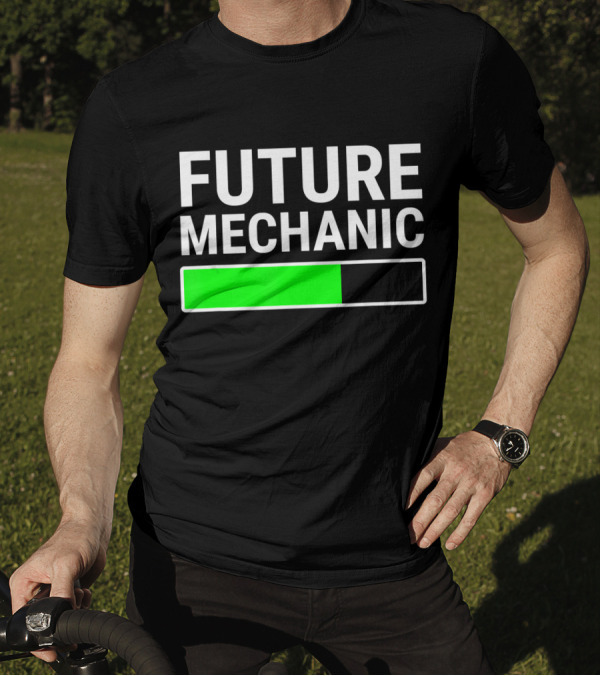 Future Mechanic Loading Bar Progress T-Shirt