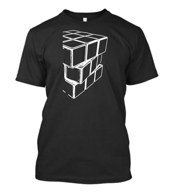 Half Cube Puzzle Cube T-Shirt