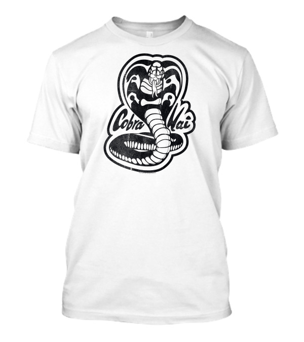 Cobra Kai Karate Kid One Color Cobra T-Shirt