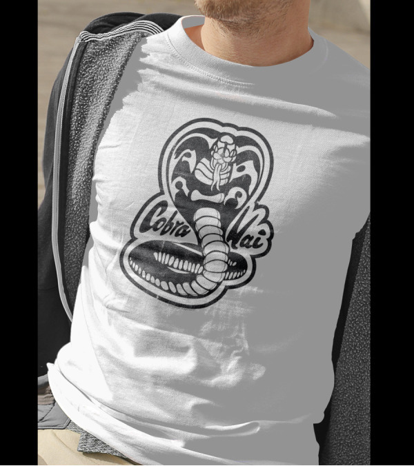 Cobra Kai Karate Kid One Color Cobra T-Shirt