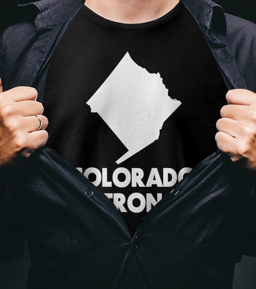Colorado Strong DC State Outline T-Shirt