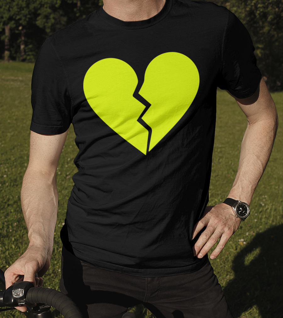 Marcus Lemonis Broken Heart Yellow Iconic T-Shirt