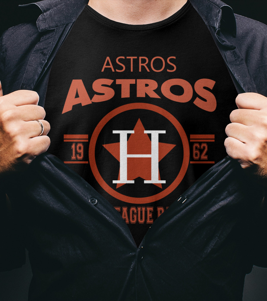 Astros Major League Baseball 1962 Houston Astros Stay At Home T-Shirt