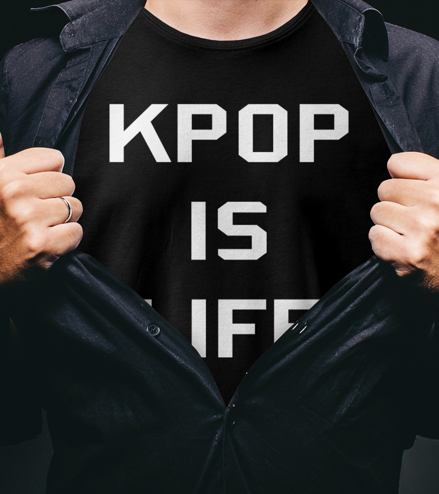 KPOP Is Life Fandom Enthusiast T-Shirt