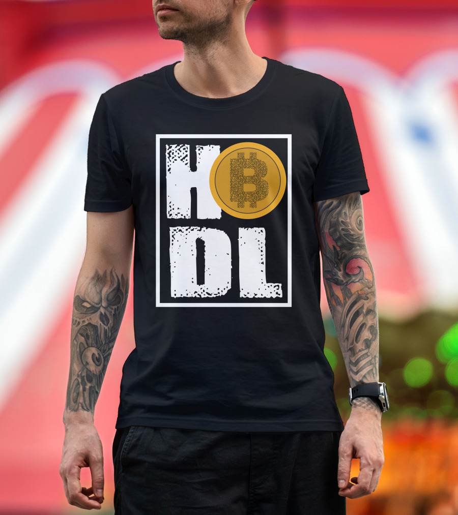 Bitcoin BTC Crypto HODL Coin Currency T-Shirt