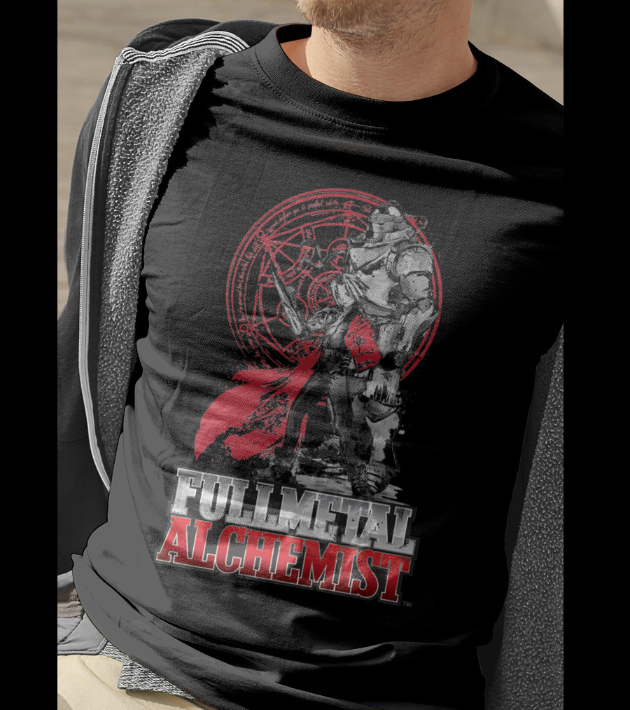 Fullmetal Alchemist Circle Symbol Armor Duo T-Shirt