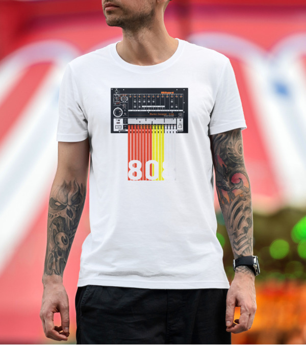 Premium T-Shirt: Rhythm Composer TR-808 Music Beats T-Shirt Rhythm Composer TR-808 Music Beats T-Shirt