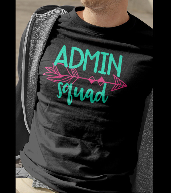 Admin Squad Arrow Team T-Shirt