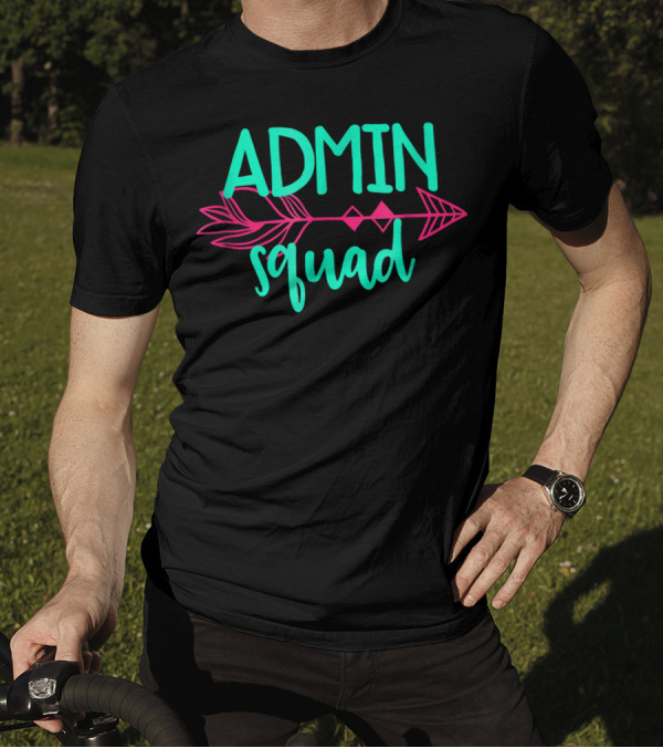 Admin Squad Arrow Team T-Shirt