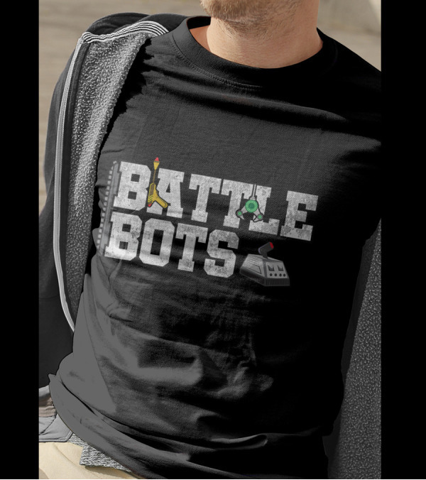Battle Bots Robot Fanatics Robotics Controller T-Shirt