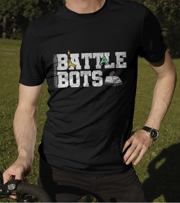 Battle Bots Robot Fanatics Robotics Controller T-Shirt